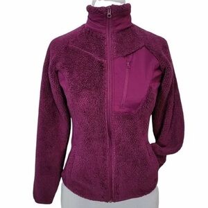 Columbia By The Lake Plush Fleece Jacket  Size Small Women's